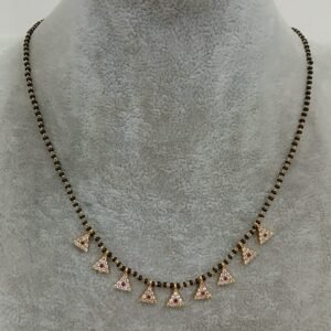 Triangle drop blackbeads