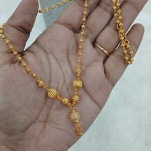 Gold balls simple chain