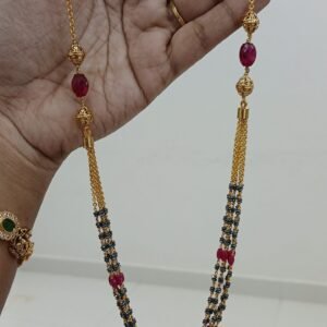 Gold copy real beads chain