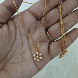 FULL PEARL flower chain