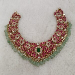 Jadau bridal choker