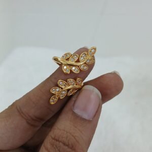 FULL WHITE finger ring