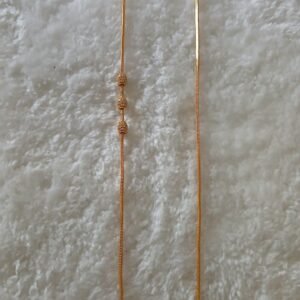 White stone thaali chain