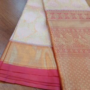 Semi kanchi pattu ( LIGHT PINK )