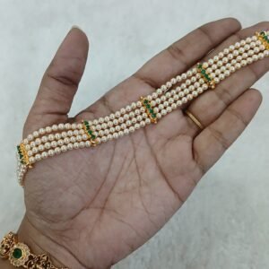 GREEN stone swarouski chocker