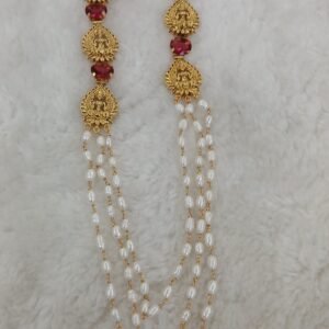 Real fresh water pearls haaram