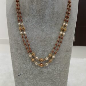 Double Line Sun Beads Chain