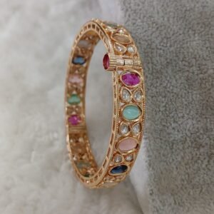 Adjustable Multi stones bangle