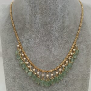 Strawberry hangings pattern chain with Swarouski