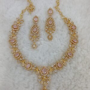 Light pink neck set