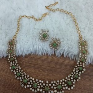 GREEN Flower set