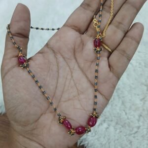 Ruby with blackdiamonds kattutheega
(18 inches)