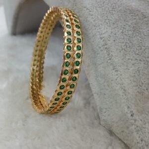 Green stone vintage design