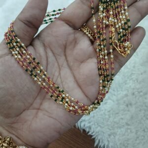 5 Lines multi beads Micropolish chain