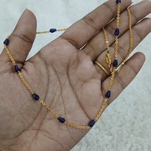 Blue manulu with kattu theega