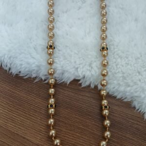 Gold swarouski withblack stone rings (Kattutheega)