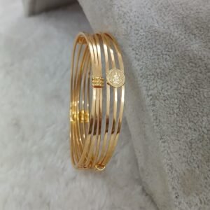 Simple 3 line pattern Lakshmi bangles
