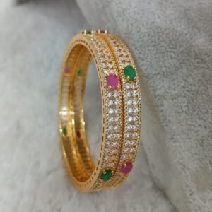 Gold copy Stone bangles