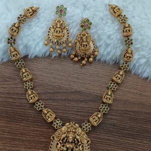 Short nakshi Lakshmi neckset