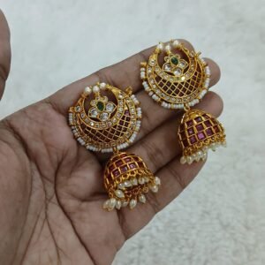 Big size Chandbali buttalu