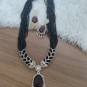 Diamond copy Purple stone set