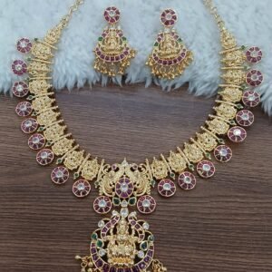 Micropolish Lakshmi bottu haaram