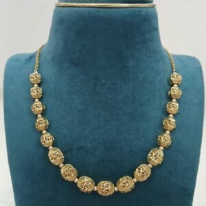 Elephant nakshi balls simple chain