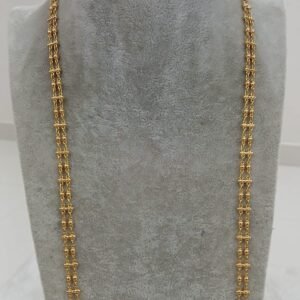 Double patti pattern Micropolish 24 inches chain