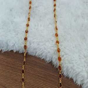 Gomedhakam stones Micropolish 25 inches chain