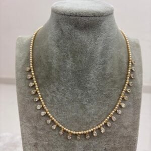 Real Swarovski with polki drops