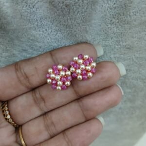 Pink CZ & Swarouski studs
