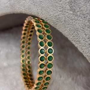 5mm Full Emerald bangles