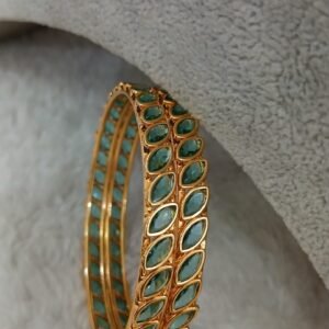 Light Green Stone Bangles