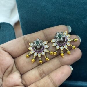 Grey Victorian polish studs