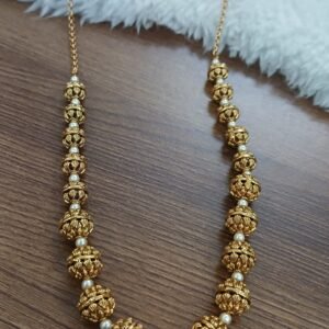 Full nakshi balls gradation pattern chain