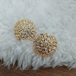 Full white Big size Micropolish studs