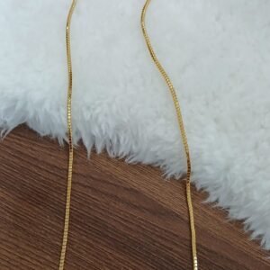 Latest simple Micropolish thaali chain 24 inches