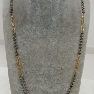 2 lines blackdiamonds with chandrahaaram & kattutheega (28 inches)