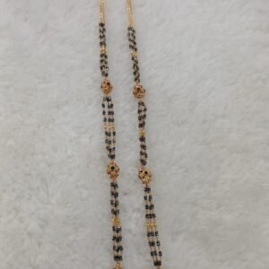 24 inches blackdiamonds with nakshi balls (kattutheega)