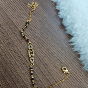 Gold copy Micropolish blackbeads bracelet