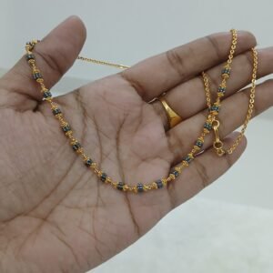 Flower blackdiamonds kattutheega chain