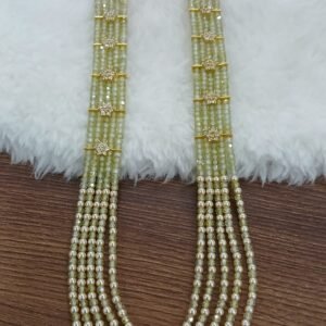 Pista Green CZ 5 Layered chain
