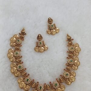 Lakshmi kaasu nakshi neck set