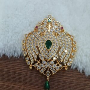 Big size Peacock stones pendant